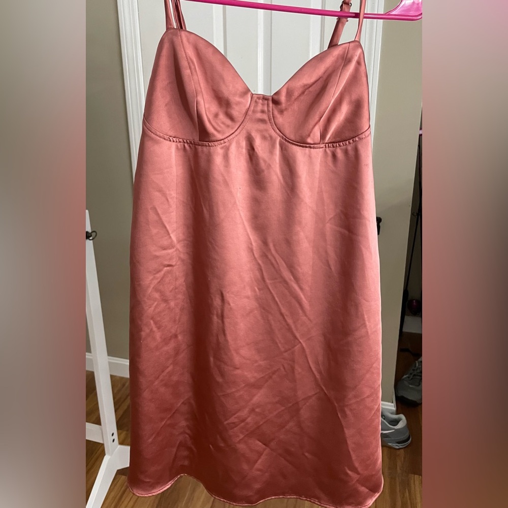 Satin dress